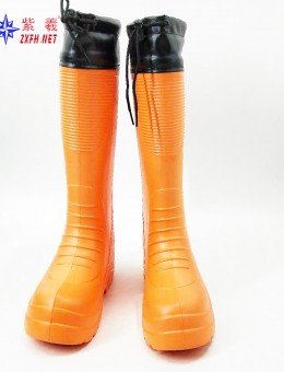 High tube rain boots plus detachable cotton adult rain boots winter rain boots
