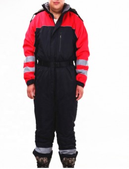  high quality Low temperature conjoined winter clothes cold storage coveralls