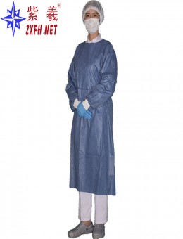 Hot Sale Isolation Gown Non-woven Disposable Isolation Gown protective clothing