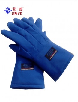 Low-temperature resistance liquid nitrogen gloves